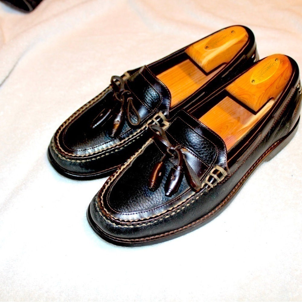 Task handmade buffalo hide.  Very comfortable and long lasting shoe.…‌‌